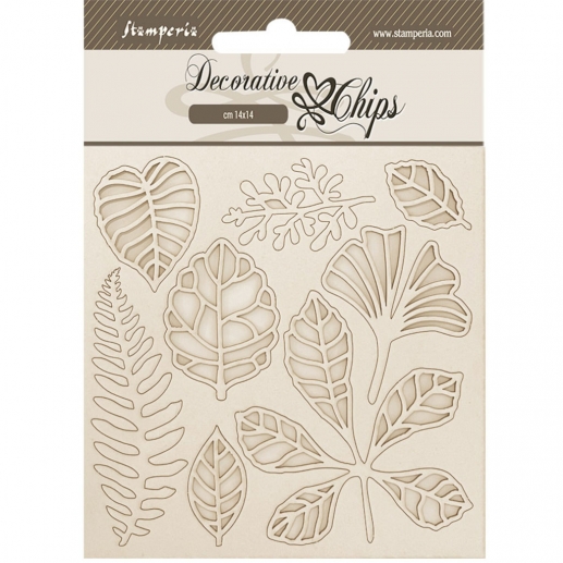 Chipboard Die Cuts - Herbarium Silvae - Leaves
