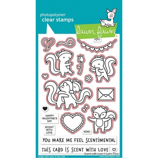Dies Lawn Fawn Scent With Love till scrapbooking, pyssel och hobby