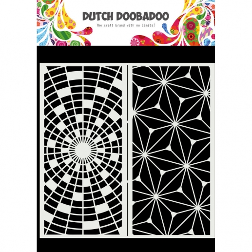 Schablon Stencil Dutch Doobadoo