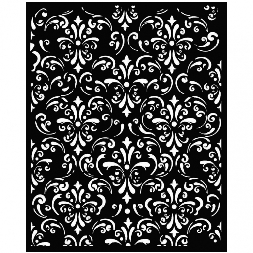 Schablon 20x25 cm - Gardens of Time - Wallpaper