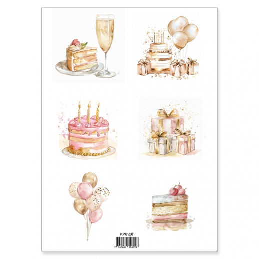 Papper Reprint A4 - Klippark - Congratz 1