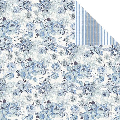 Papper FabScraps Shabbylicious Shabby Blue