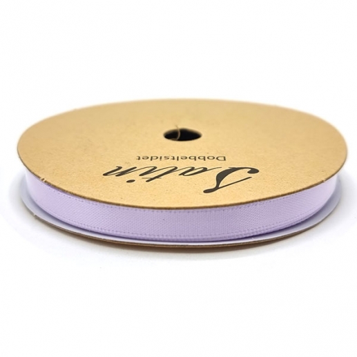 Sidenband På Rulle 6mm x 10 meter Syren Lila 6 mm