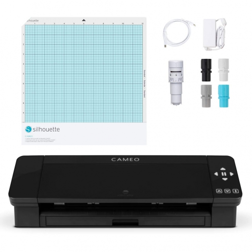 Silhouette CAMEO 4 Black America Portrait Skärmaskin