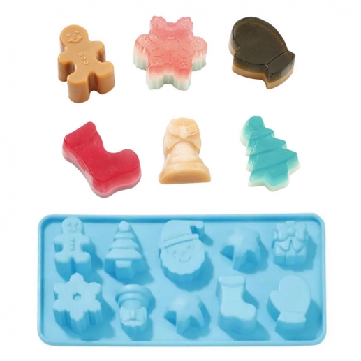 Silikonform - Julfigurer - Tvåltillverkning