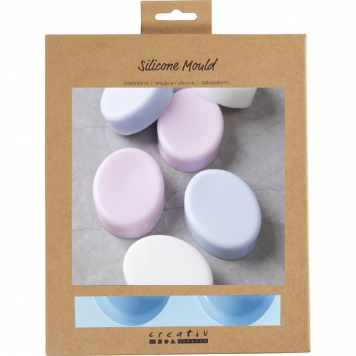 Silikonform Ovala 28x16 cm 100 ml till scrapbooking, pyssel och hobby