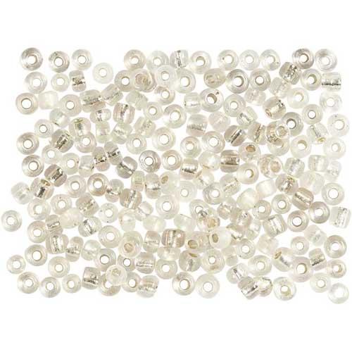 Seed Beads 3 mm Silver 25 gram till smyckestillverkning