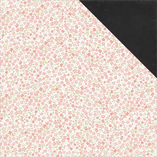 Papper Carta Bella Rustic Elegance Small Floral Mönstrade Scrapbooking