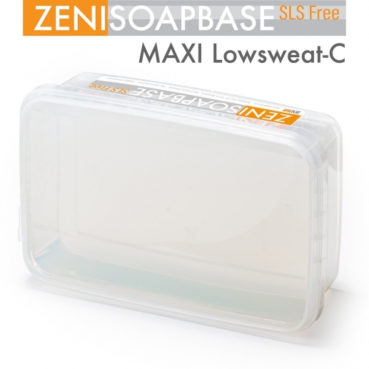 Tvålmassa Low Sweat Clear - 1 kg - ZeniColor