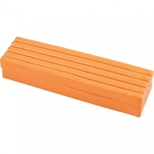 Soft Clay Modellera Neonorange 500 g till scrapbooking, pyssel och hobby