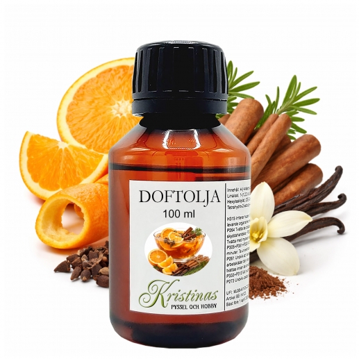 Doftolja 100 ml - Spiced Winter Punch - För Tvål och Ljus