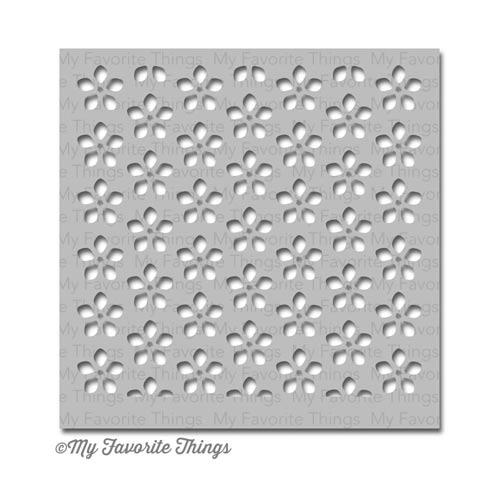 Schablon Spring Flowers My Favorite Thing Stencil