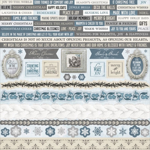 Stickers 12x12 Frosted Kaisercraft Scrapbooking Papper