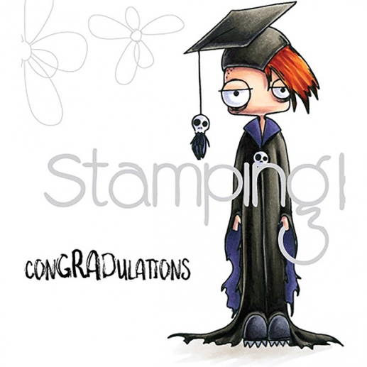 Stämpel EZ-monterad Stamping Bella - Oddball Boy Graduate