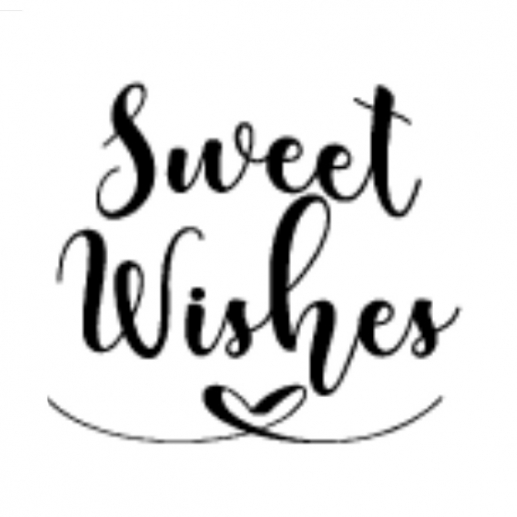 Stämpel EZ-monterad Reprint - Sweet Wishes