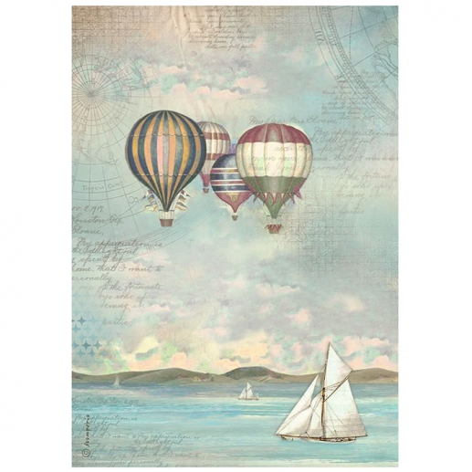 Decoupage Papper Stamperia - Sea Land - Balloons