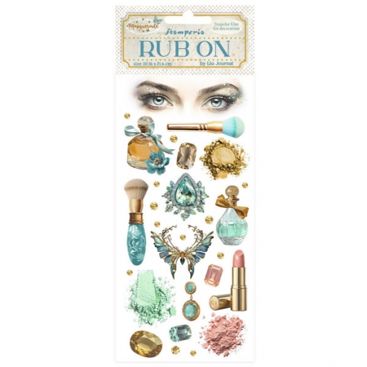Rub Ons - Masquerade Beauty - Stamperia