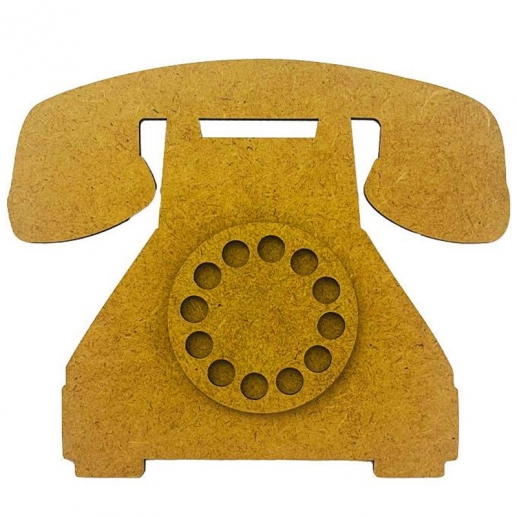 MDF Crafty Shapes Blanks - Telephone - Stamperia