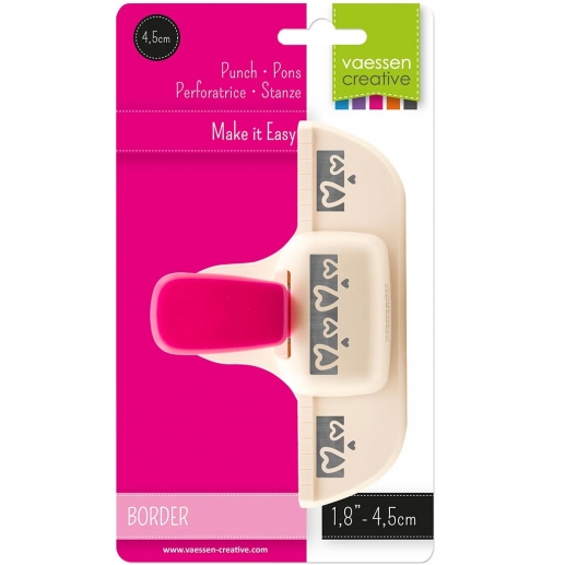 Border Punch Vaessen - Hearts