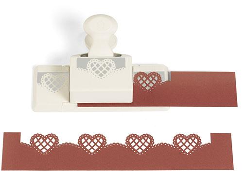 Stans Lattice Heart Deep Edge Punch Martha Stewart Julpyssel