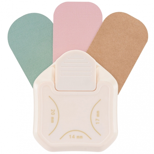 Hörnstans 3-in 1 Corner Punch 14-17-20 mm Kantstans Bårdstans