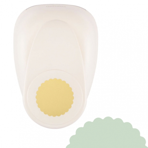 Stans Vaessen - Jumbo Punch 3 - Scalloped Circle - 7,5 cm