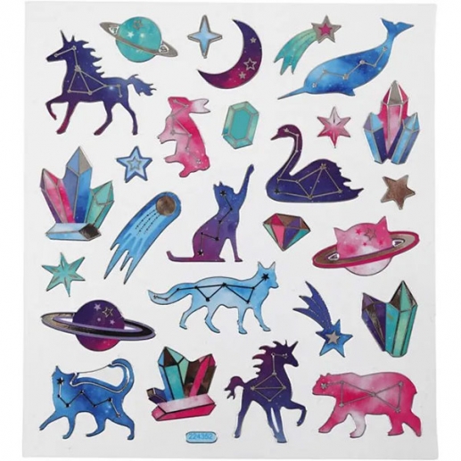 Stickers - Djur med Stjärntecken - 15x16,5 cm