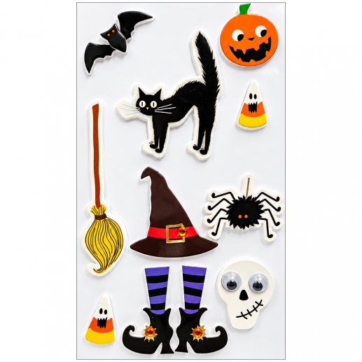 3D Stickers Mix Halloween Heyda Klistermärken