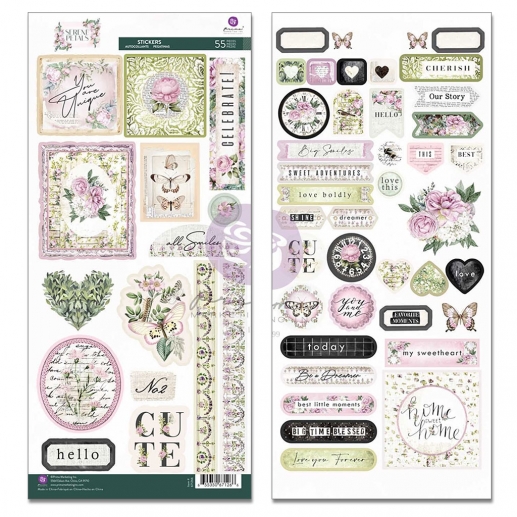 Stickers - Serene Petals - Prima Marketing