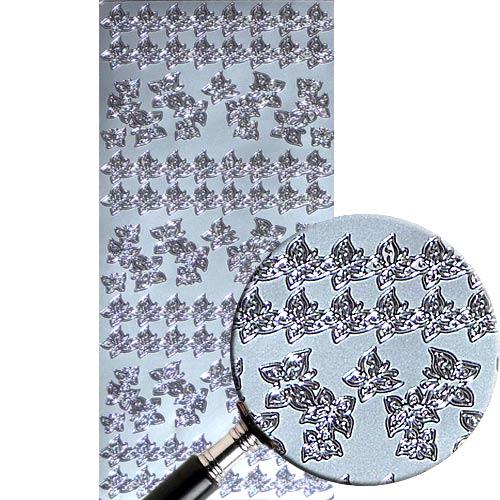Stickers Peel Off’s Fjärilar Bård Silver Dekorationer DIY