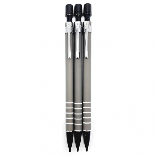 3 st Stiftpennor med suddgummi. Propex 3. 0,5 mm.