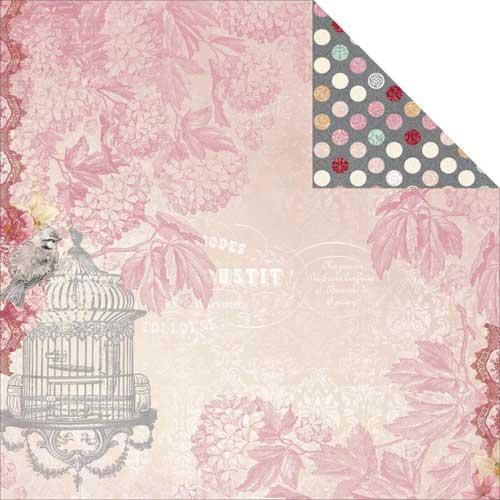 Papper Bo Bunny Madeleine Symmetry Scrapbooking