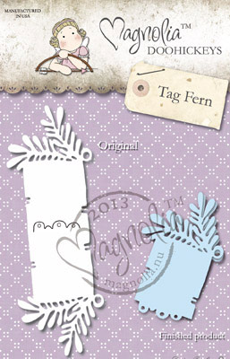 Dies Magnolia DooHickey Winter Wonderland So Wrapped Fern Stansmaskin