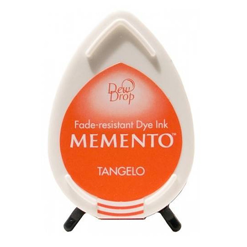 Memento Dew Drop Tangelo Stämpeldyna till scrapbooking, pyssel och hobby