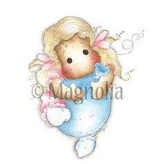 Stämpel Magnolia Lost & Found Tilda with Big Ballon Stämplar Embossing