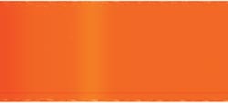3 meter Satinband 24 mm - Torrid Orange