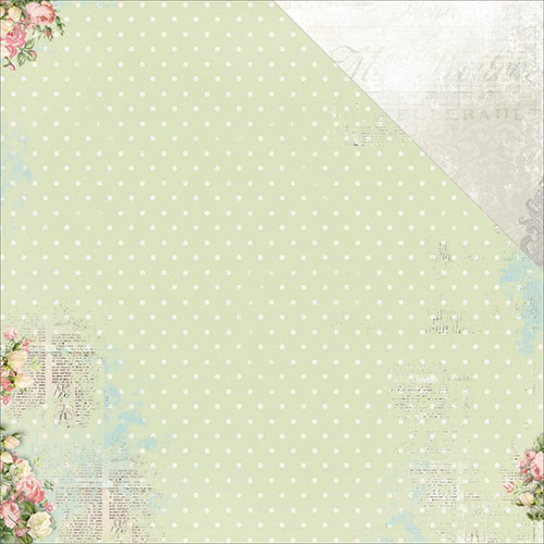 Papper Bo Bunny Soiree Tranquil Scrapbooking