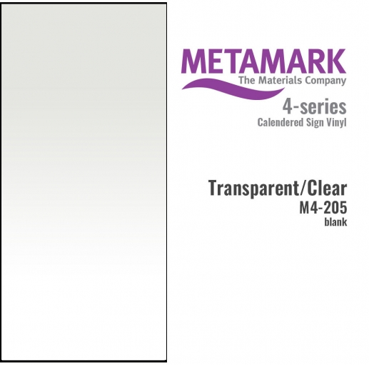 Vinyl Blank - Metamark - 30x100 cm - Transparent