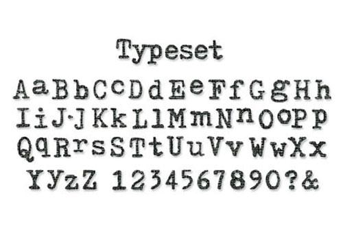 Dies Alfabet Sizzix Typeset Alphabet Stansmaskin