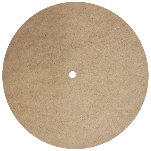 Urverkstavla MDF Dia: 180 mm till scrapbooking, pyssel och hobby
