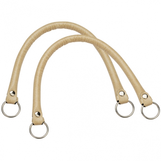 Väskhandtag i Konstläder - Beige - 53 cm