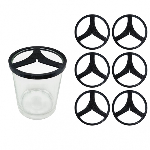 Vekcentrerare För Ljusglas 55873 - 6 st