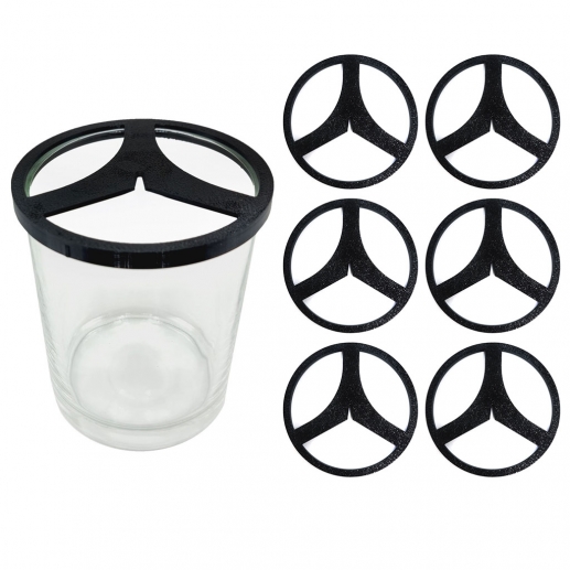 Vekcentrerare För Ljusglas 55873 - 6 st