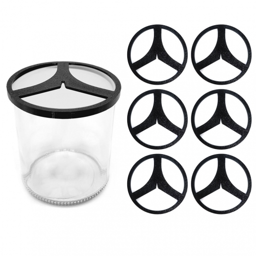 Vekcentrerare För Ljusglas 55873 - 6 st