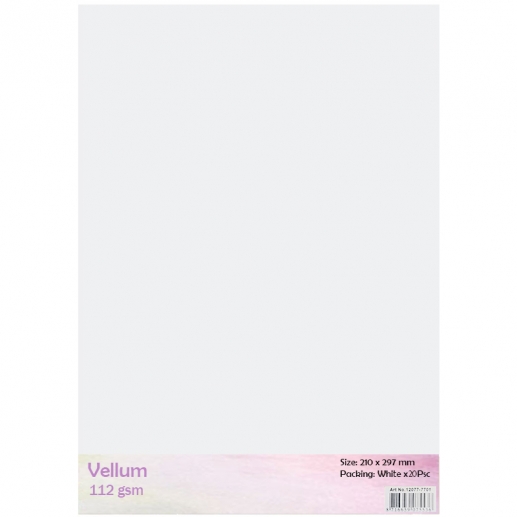 Vellum Vit - A4 - 112g - 20 ark