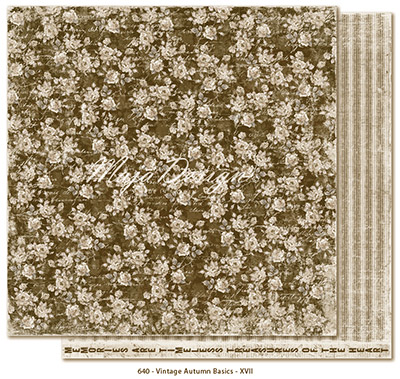 Papper Maja Vintage Autumn Basics no.XVII Design Mönstrade