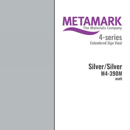 Vinyl Matt - Metamark Folie - 32 x 100 cm - Silver
