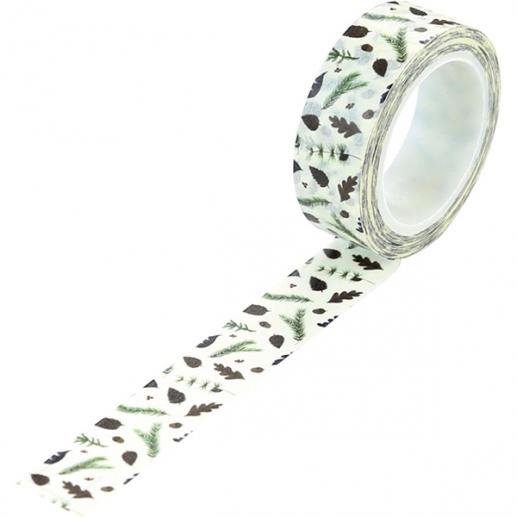 Washi Tejp Echo Park - Warm & Cozy - Evergreen & Pine