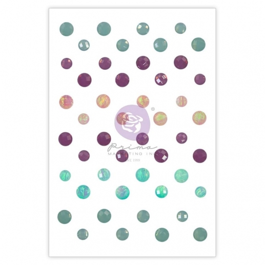 Say It In Crystals 48 st - Watercolor Floral - Prima Marketing