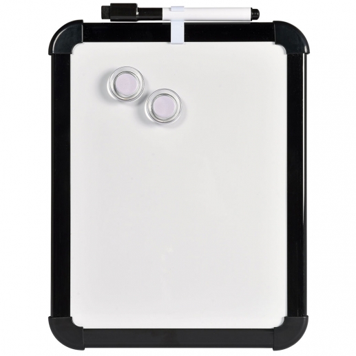 Whiteboardtavla Liten - Inkl. Penna och Magneter - 22x27cm